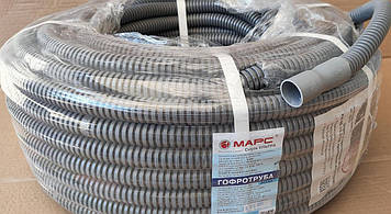 Гофрорукав Марс УльтраØ 20,сірий, бухта 50 м