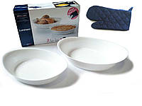 Набор форм для запекания овальных 3 предмета Luminarc Smart Cuisine 2773P LUM SB, код: 6600742