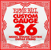 Струна Ernie Ball 1136 Nickel Wound Electric Guitar String .036 FG, код: 6729437