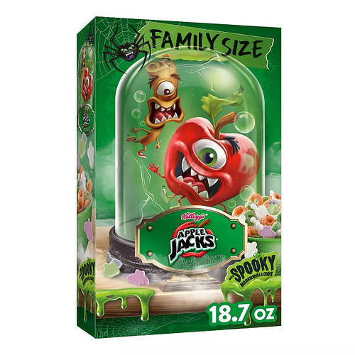 Хлопья Kellogg's Apple Jacks Spooky Cereal 530 g (ID#1956949017), цена ...