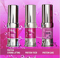 Набір для ламінування вій і брів "ZOLA PROTEIN RECONSTRUCTION SYSTEM"