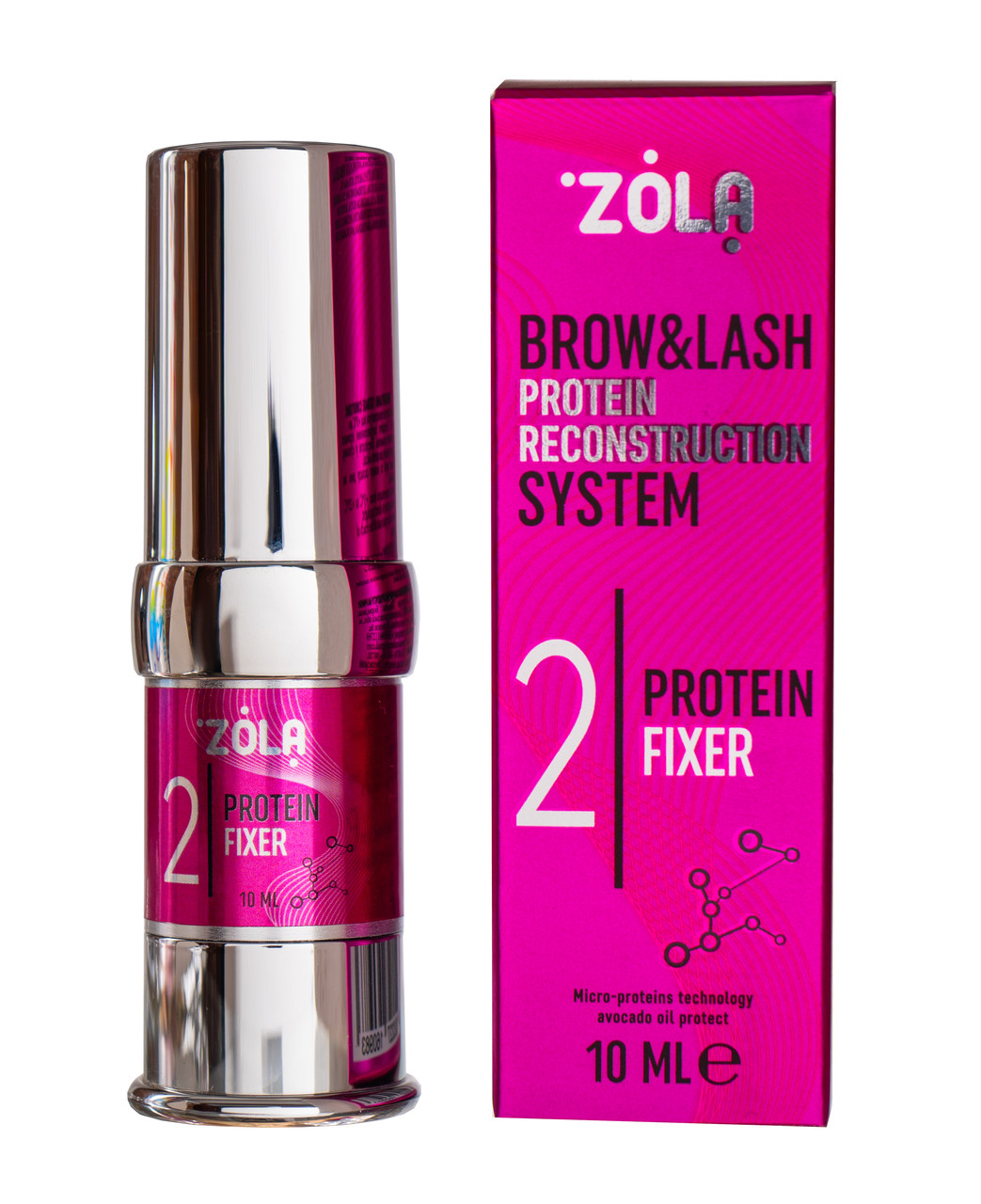 Склад для ламінування вій і брів "ZOLA Protein Fixer", #2
