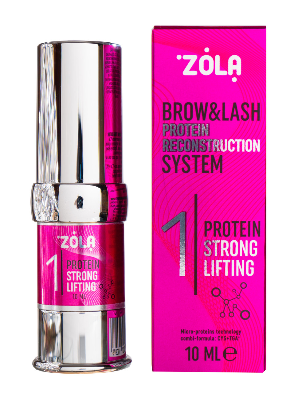 Склад для ламінування вій і брів "ZOLA Protein Strong Lifting", #1