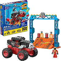 Конструктор Mega Bloks Hot Wheels Крушитель Monster Trucks HKF87