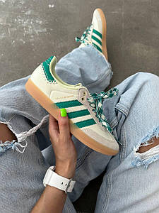 Чоловічі Кросівки Adidas Samba x Walles Bonner Green 40-42-43-44