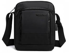 Чоловічий текстильний месенджер Confident, чорний