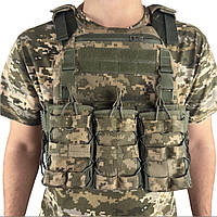 Плитоноска с плитами 5 класс Armox Advance Быстрый сброс MOLLE