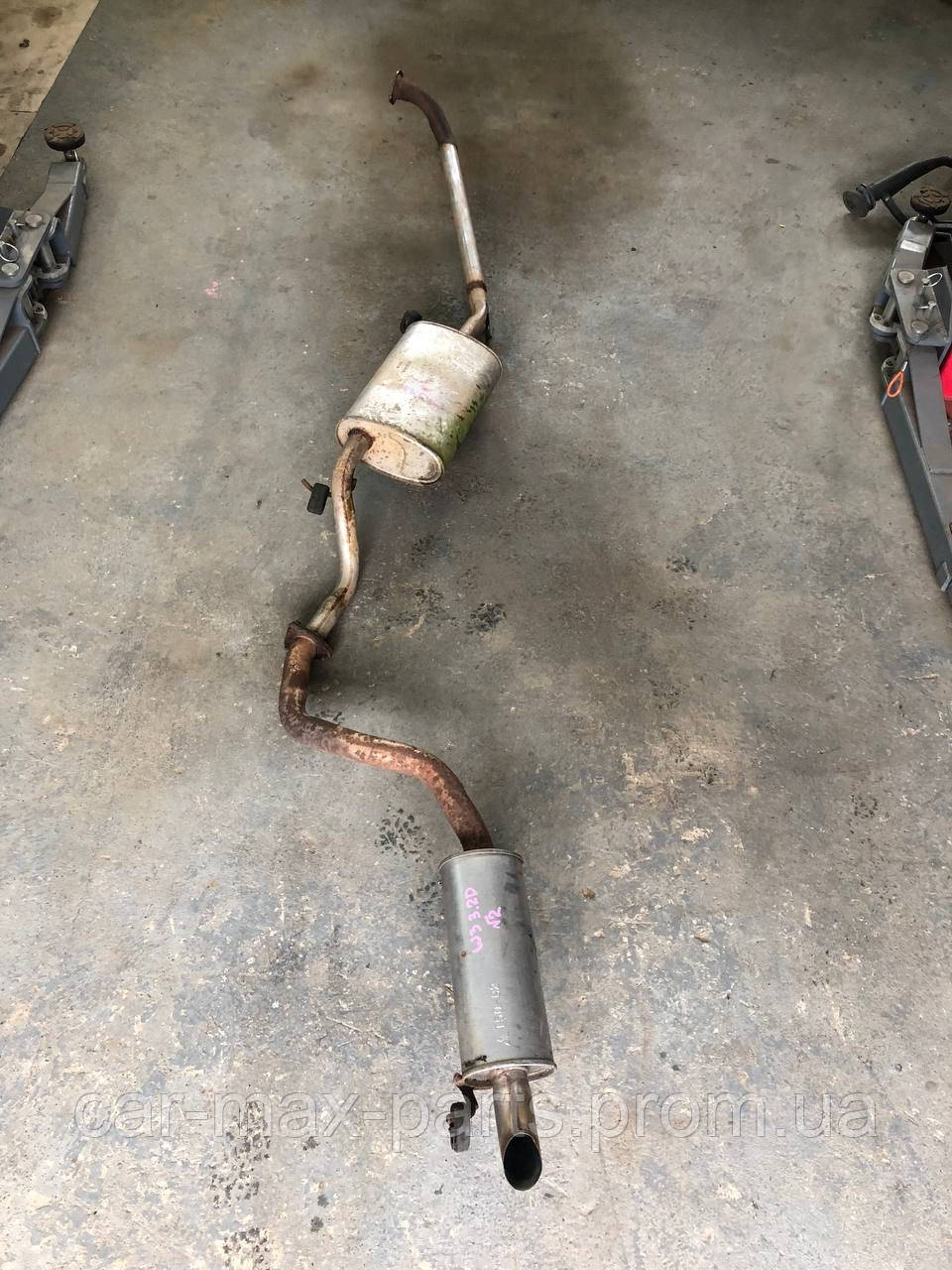 Вихлопна система Глушник Mitsubishi Pajero Wagon III 2000-2007 б/у Оригінал #2, фото 1