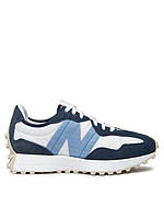 Кроссовки мужские New Balance 327 (MS327SV) 44.5 Синий EV, код: 7740790