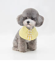 Воротник с галстуком для собак Желтый