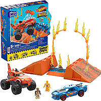 Конструктор Mega Bloks Hot Wheels Тигрова акула на арені Monster Trucks HKF88