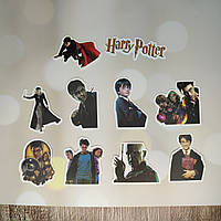 Наклейки, стикеры "Гарри Поттер. Harry Potter". Набор из 10 шт