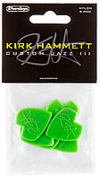 Медиаторы Dunlop 47PKH3N Kirk Hammett Signature Jazz III Player's Pack (6 шт.) EV, код: 6556725