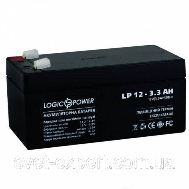 Акумулятор AGM LPM 12 - 3.3 AH