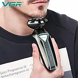 Електробритва VGR/Машинка для гоління бороди V-323/ Шейвер чоловічий, фото 3