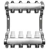 Коллектор для теплого пола SANDIPLUS 7 контуров 1"/3/4" SD0057