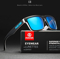 Оригінальні Сонцезахисні Поляризаційні окуляри + Чохол м'який Polaroid New54AM JK-C8