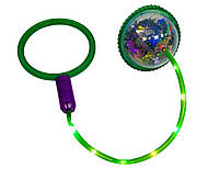 Скакалка с подсветкой Ice Hoop Зеленый (hub_gih2x2) KB, код: 2619462