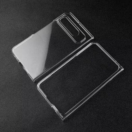 Пластиковий чохол для Google Pixel Fold прозорий, фото 4