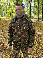 Бушлат армейский зимний Британка мультикам с капюшоном Тактическая военная зимняя утепленная куртка