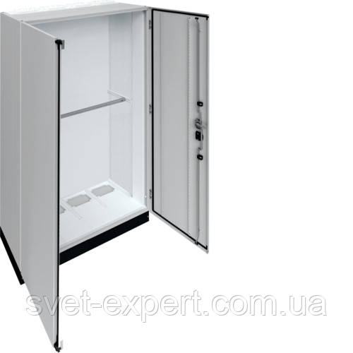 Щит напольный Hager Univers FR24H1, IP55/II 1850x1050x400мм (+цоколь h=100мм)