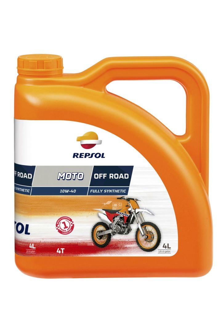 Моторна олива Repsol 4T Moto OFF Road Engine OIL 10W40 4Л MA2 синтетична (5)