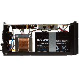 Стабілізатор ДБЖ LPM-825VA 2 євророзетки 3 ступ. AVR 9Ач12В. металевий корпус. Колір чорний, фото 4