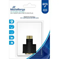 Переходник MediaRange MRCS171 DVI-I (мама) - HDMI (тато) Black