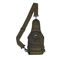 M-Tac сумка Urban Line City Patrol Carabiner Bag Olive, сумка через плечо олива, тактическая сумка поясная