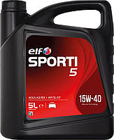 Масло моторное ELF Sporti 5 15W40 5л