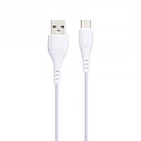 Кабель USB Borofone BX37 Wieldy USB — Type C Білий SC, код: 7797649