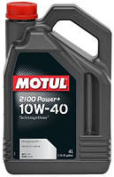 Масло моторное Motul 2100 POWER SAE 10W-40 полусинтетическое 4л