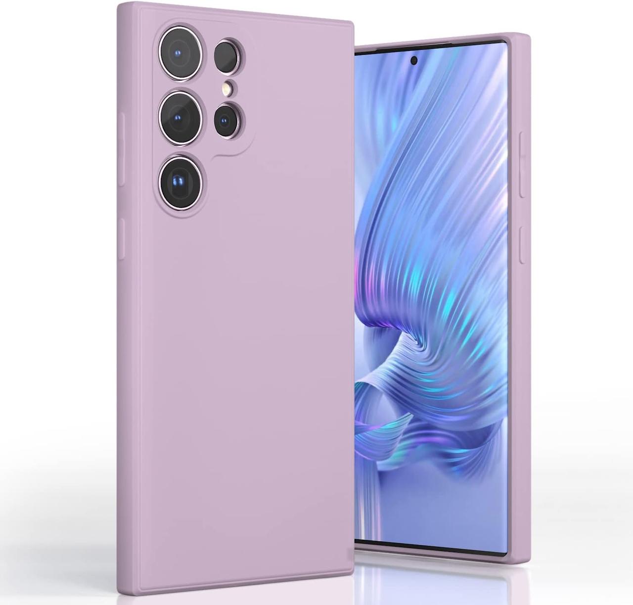 Силіконовий чохол SLIM для Samsung Galaxy S23 Ultra Purple