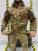 Водоотталкивающая мужская зимняя куртка мультикам рип-стоп, армейская куртка на синтепоне мультикам для