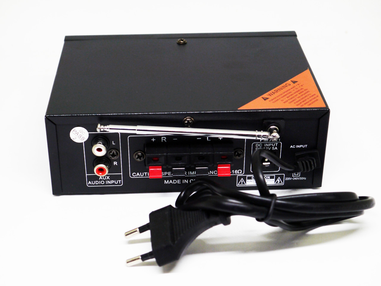 Підсилювач BM AUDIO BM-699BT USB Блютуз 300W+300W 2х канальний