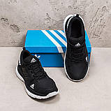 Демісезонні шкіряні кросівки чорні чоловічі, фото 4