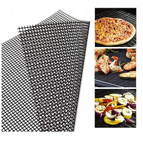 Сітка тефлонова жароміцна антипригарна для гриля та барбекю 40*60 см SNS