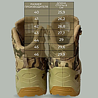 🔥 Демісезонні черевики тактичні "AK - Raptor" (multicam) військові берци, нацгвардії, трекінгові, фото 2