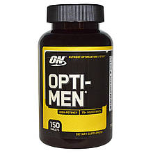 Opti-Men Комплекс вітамінів для чоловіків від Optimum Nutrition, 150 таблеток