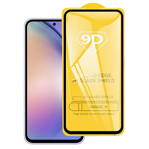 Захисне скло 9D для Samsung Galaxy A54 / S23 FE Black, фото 1