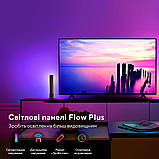 Govee Набір адаптивної підсвітки H6056 RGBICWW Wi-Fi + Bluetooth Flow Plus Light Bars RGB Чорний, фото 5