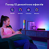 Govee Набір адаптивної підсвітки H6056 RGBICWW Wi-Fi + Bluetooth Flow Plus Light Bars RGB Чорний, фото 9