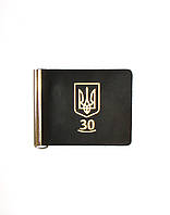 Зажим для денег коричневый DNK Leather Украина 30 лет IB, код: 2671875
