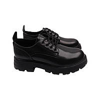 Туфлі жіночі Li Fexpert Чорні натуральна шкіра 867-22DTC 36 SC, код: 7462902