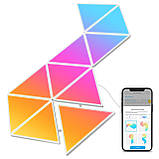 Govee Набір настінних світильників H6067 Tri-angle Light Panels 10шт RGB Білий, фото 3