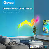 Govee Набір настінних світильників H6067 Tri-angle Light Panels 10шт RGB Білий, фото 5