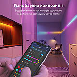 Govee Стрічка світлодіодна розумна H619A RGBIC Basic Wi-Fi + Bluetooth LED Strip Light With Protective Coating, фото 8
