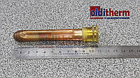 Гильза для трёх датчиков температуры рифленая L=100 мм, 1/2", Ø15 х 16 мм, CEWAL