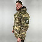 🔥 Куртка зимова "Ranger" (Multicam) (непромокальна куртка, тактична, нгу, зсу, військова), фото 3