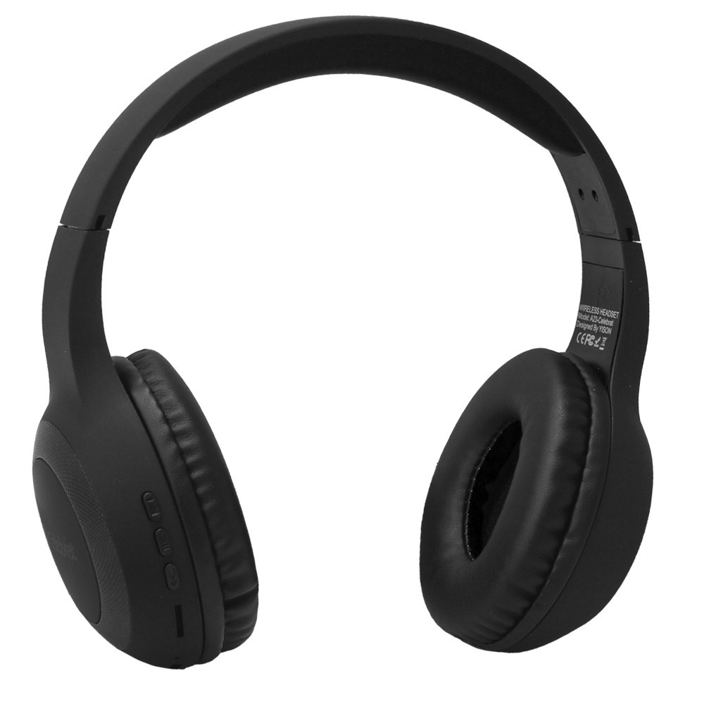 Навушники Bluetooth Celebrat A23 Black, фото 1